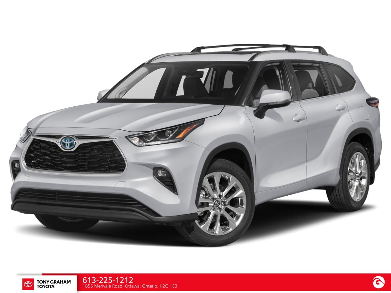 Silver 2024 Toyota Highlander Hybrid Limited AWD SUV / Crossover All-Wheel Drive Continuously Variable Transmission