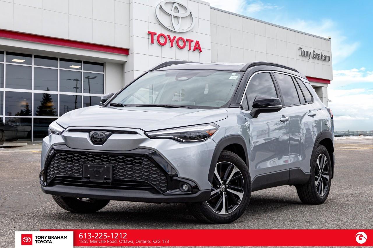 Silver 2025 Toyota Corolla Cross Hybrid SUV / Crossover All-Wheel Drive Continuously Variable Transmission