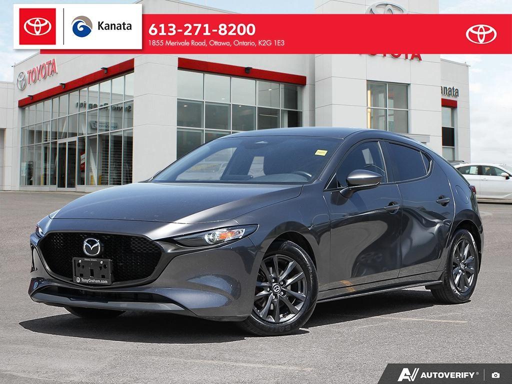 Gray 2024 Mazda MAZDA3 Sport GS FWD Hatchback 6-Speed Automatic