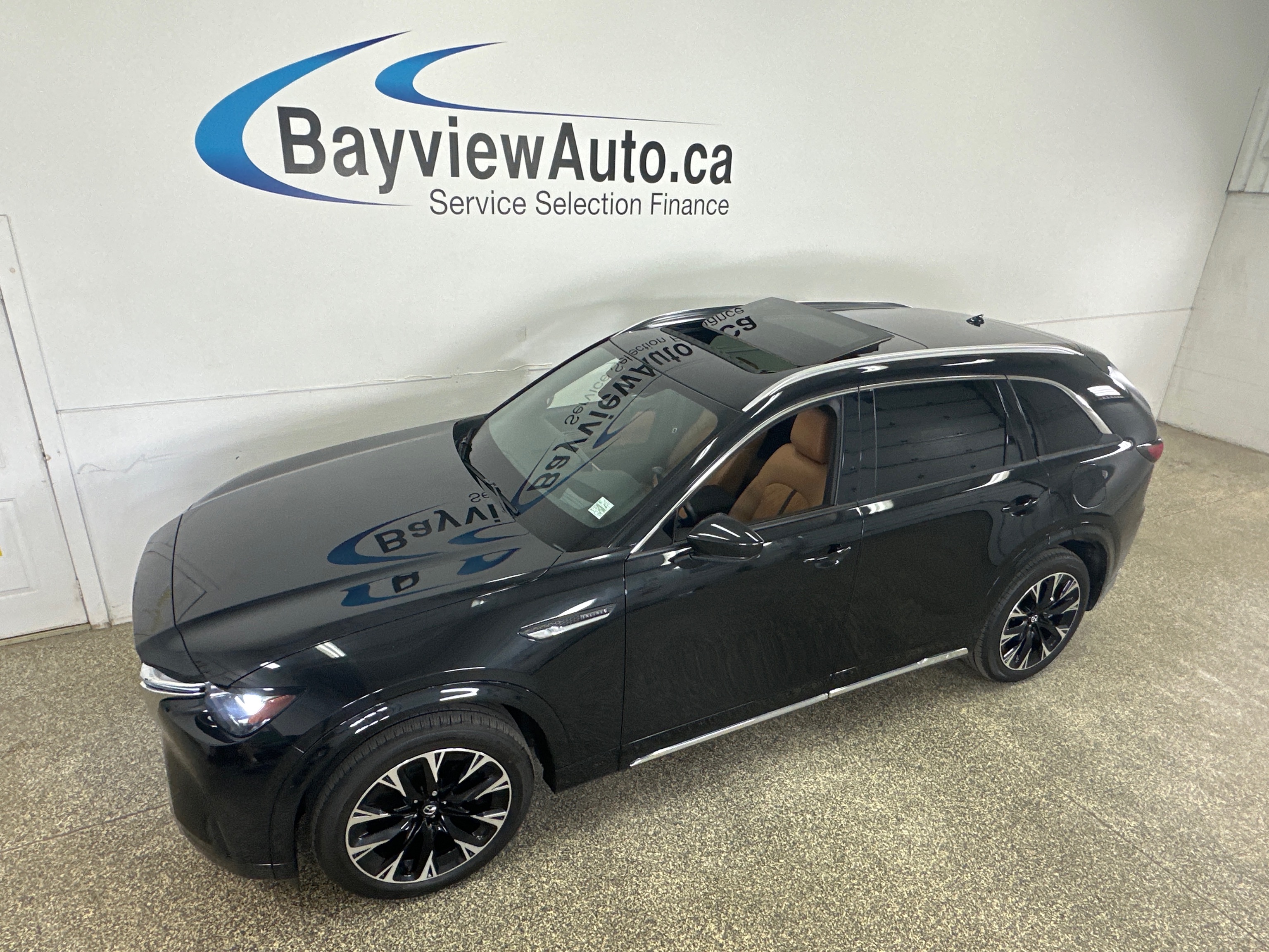 Black 2025 Mazda CX-90 Signature AWD SUV / Crossover 8-Speed Automatic