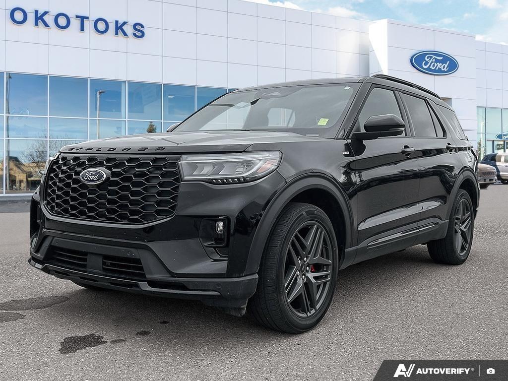 Black 2025 Ford Explorer ST-Line AWD SUV / Crossover All-Wheel Drive Automatic