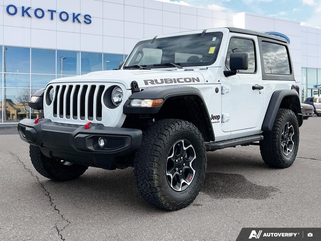 White 2023 Jeep Wrangler Rubicon 2-Door 4WD SUV / Crossover Four-Wheel Drive 8-Speed Automatic