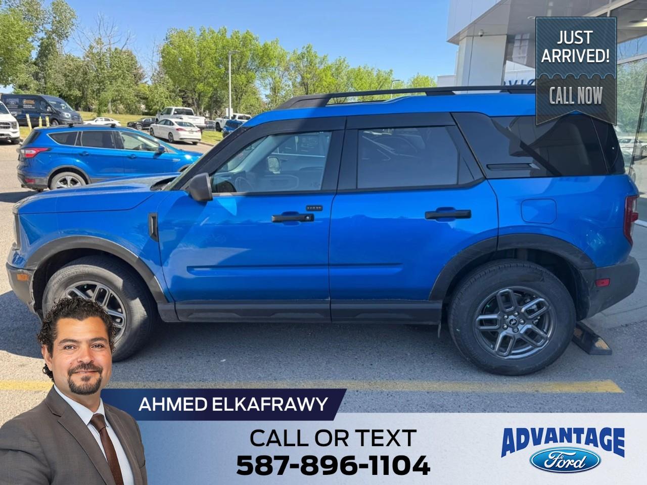 Blue 2025 Ford Bronco Sport Big Bend AWD SUV / Crossover All-Wheel Drive 8-Speed Automatic