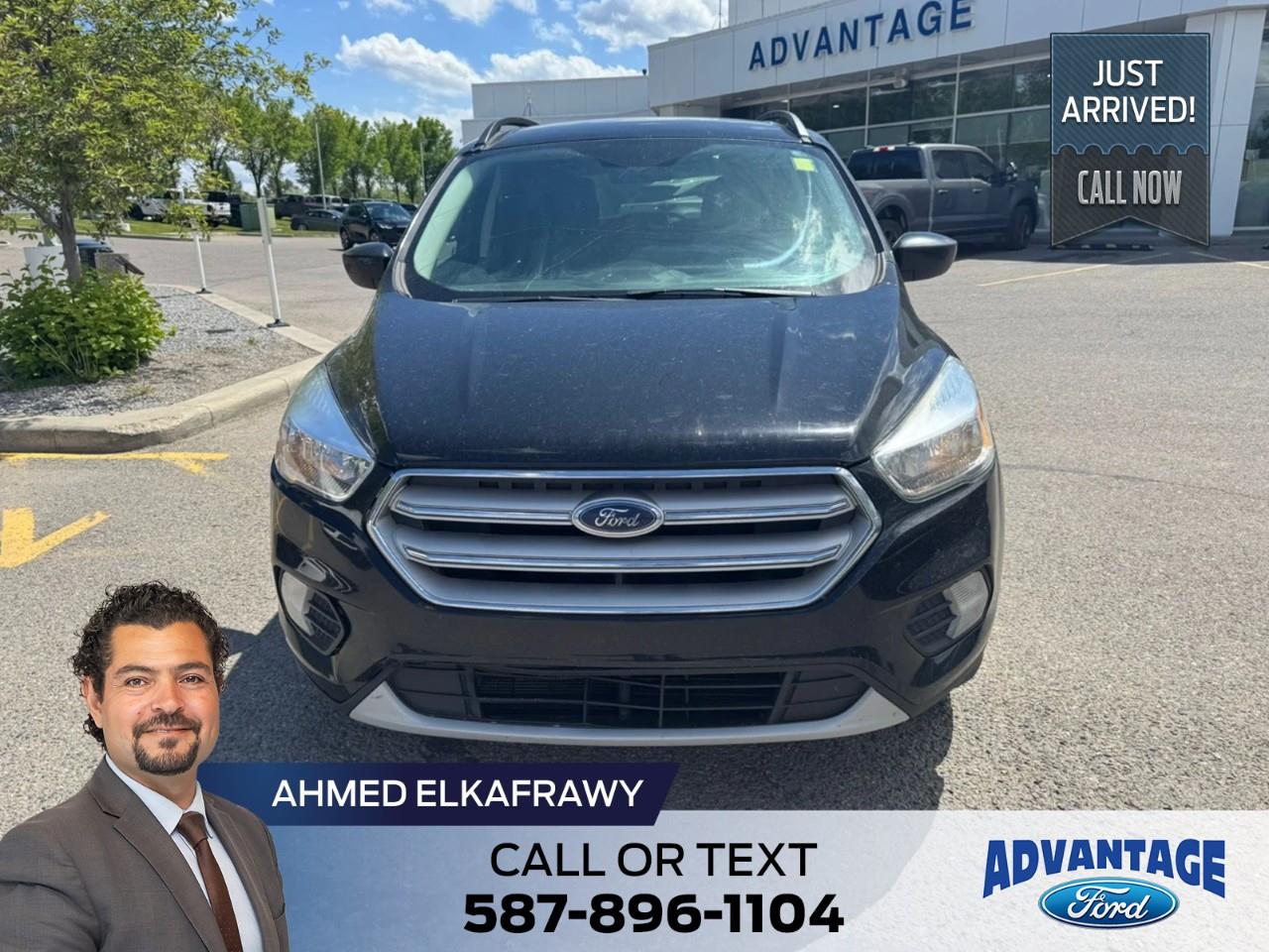 Black 2018 Ford Escape SE AWD SUV / Crossover All-Wheel Drive 6-Speed Automatic