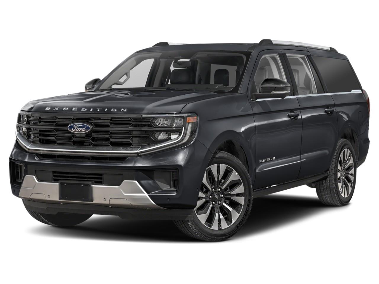 Black 2025 Ford Expedition MAX Platinum 4WD SUV / Crossover Four-Wheel Drive Automatic