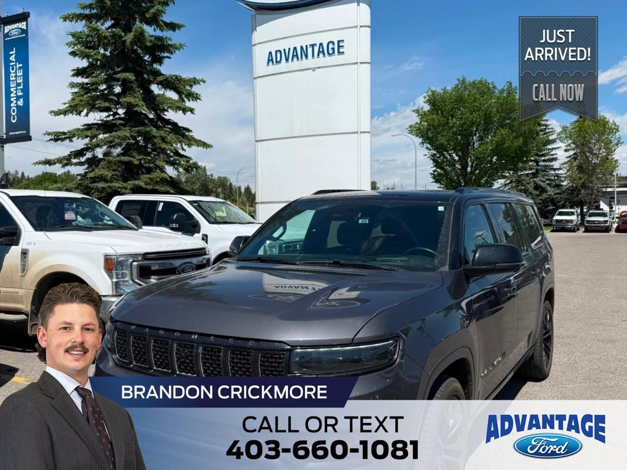 Black 2023 Jeep Grand Wagoneer L SUV / Crossover Four-Wheel Drive 8-Speed Automatic