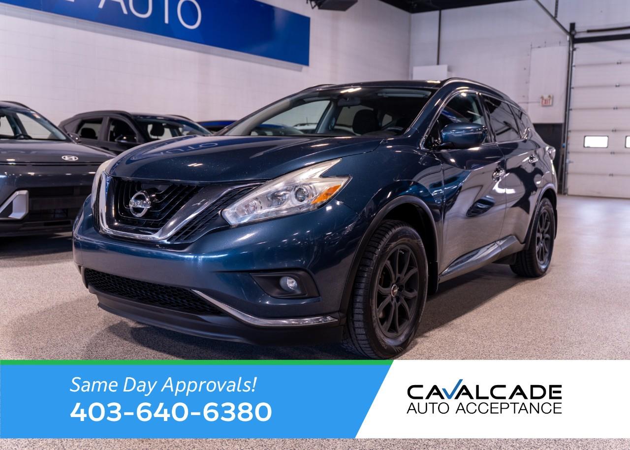Blue 2016 Nissan Murano Platinum AWD SUV / Crossover All-Wheel Drive Continuously Variable Transmission