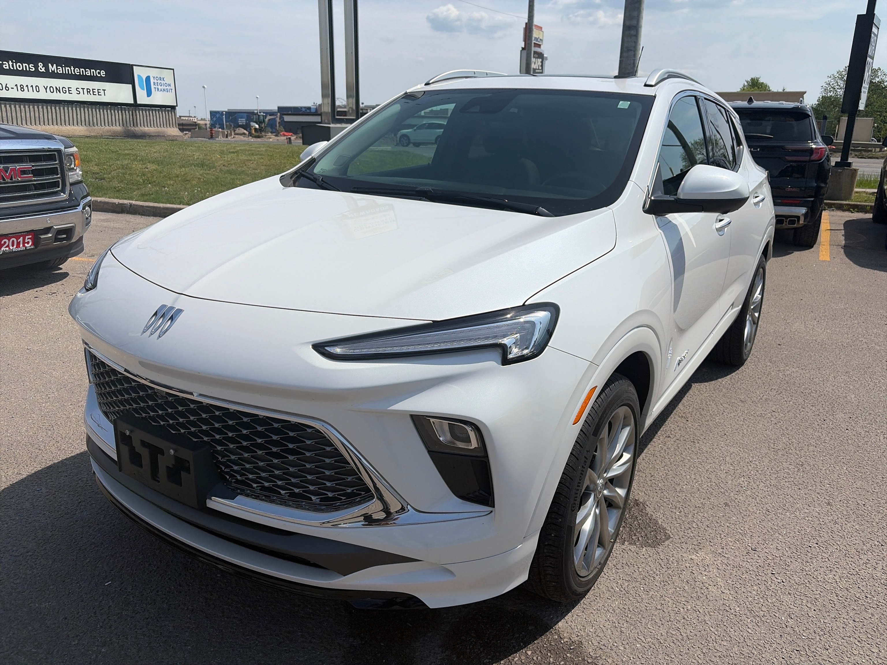 White 2024 Buick Encore GX Avenir AWD SUV / Crossover All-Wheel Drive 9-Speed Automatic