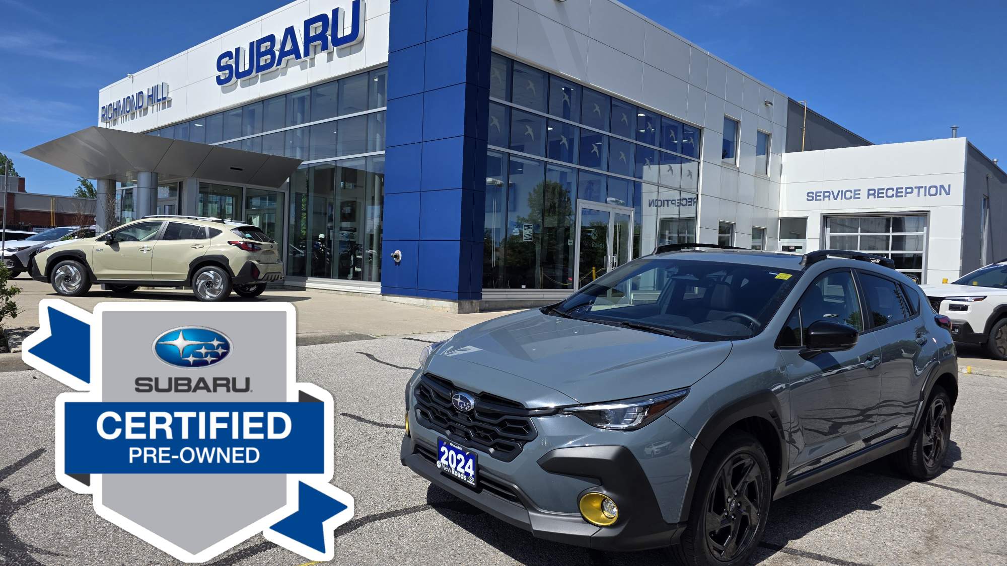 Blue 2024 Subaru Crosstrek Onyx AWD SUV / Crossover  Continuously Variable Transmission