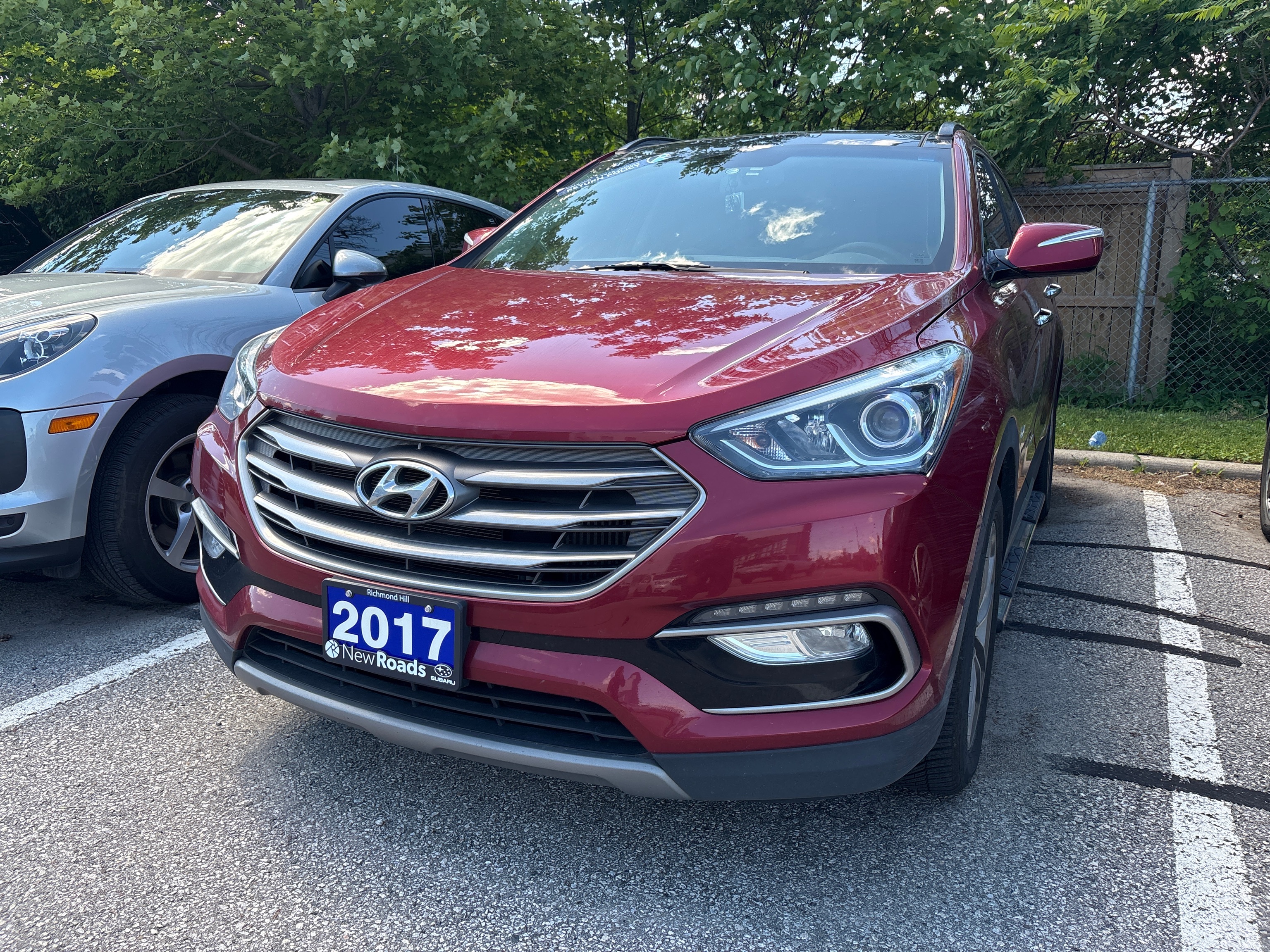 Red 2017 Hyundai Santa Fe Sport SUV / Crossover 6-Speed Automatic