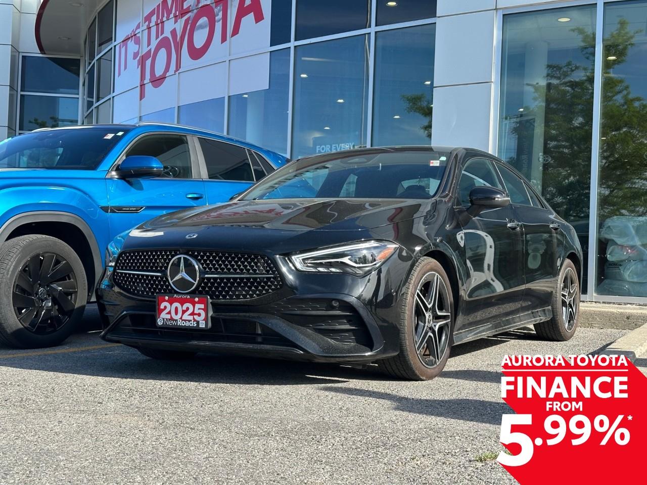 Black 2025 Mercedes-Benz CLA 250 4MATIC Coupe All-Wheel Drive 8-Speed Automatic