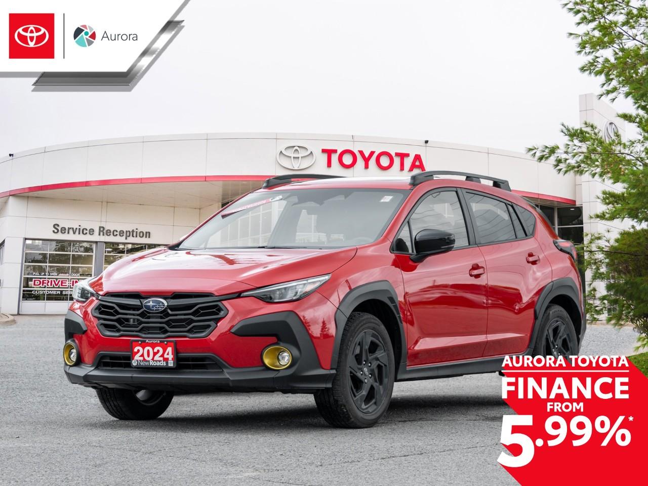 Red 2024 Subaru Crosstrek Onyx AWD SUV / Crossover Continuously Variable Transmission