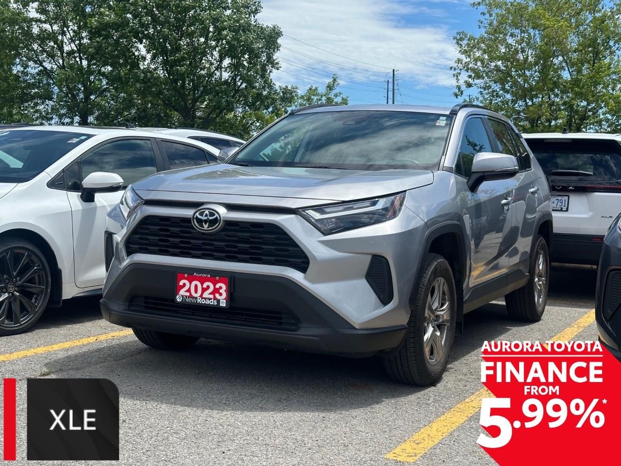Silver 2023 Toyota RAV4 XLE AWD SUV / Crossover All-Wheel Drive 8-Speed Automatic