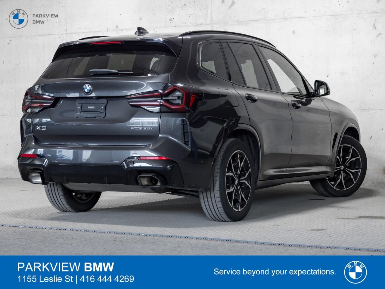 used 2023 BMW X3 car, priced at $44,988