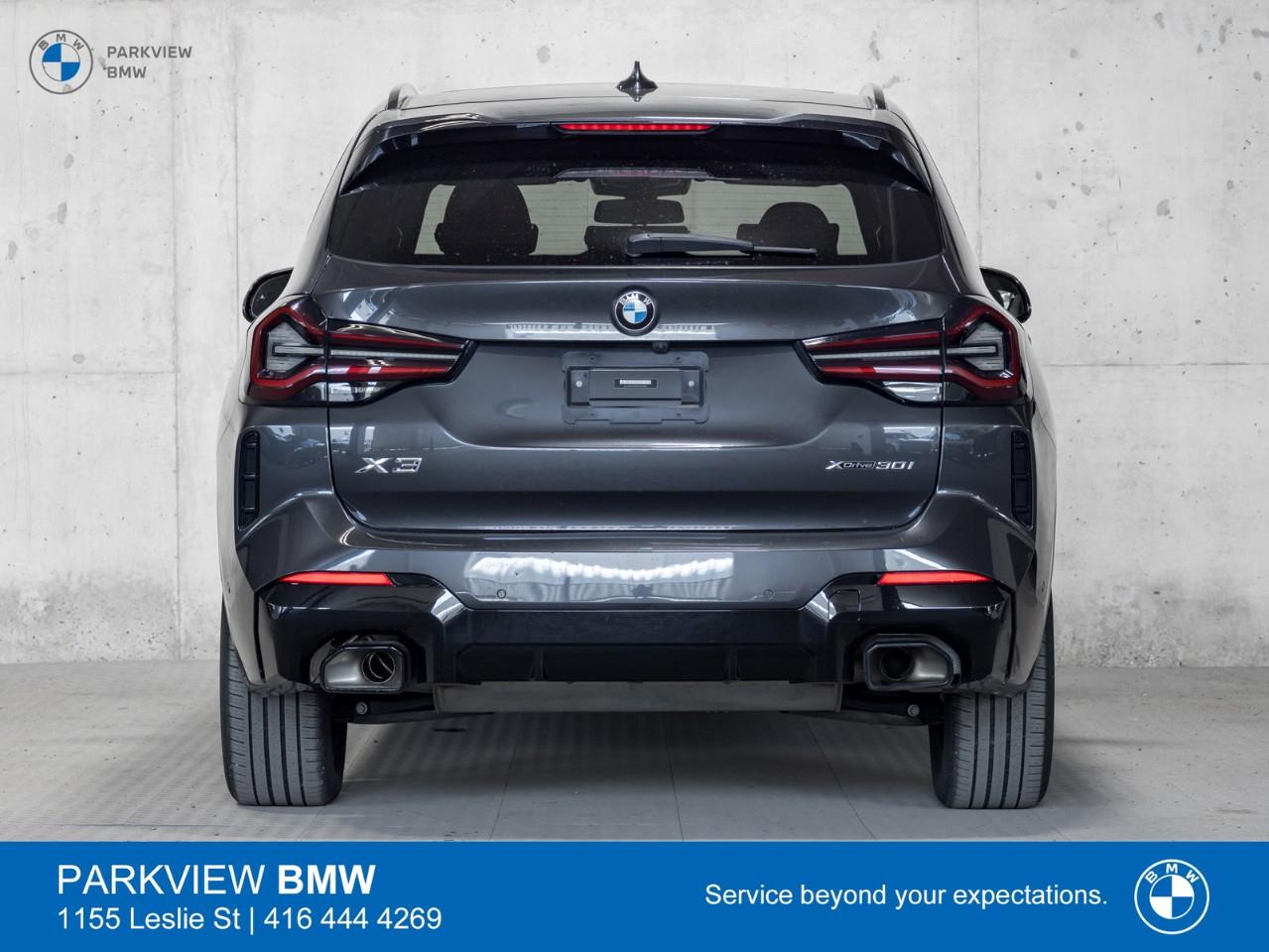 used 2023 BMW X3 car, priced at $44,988