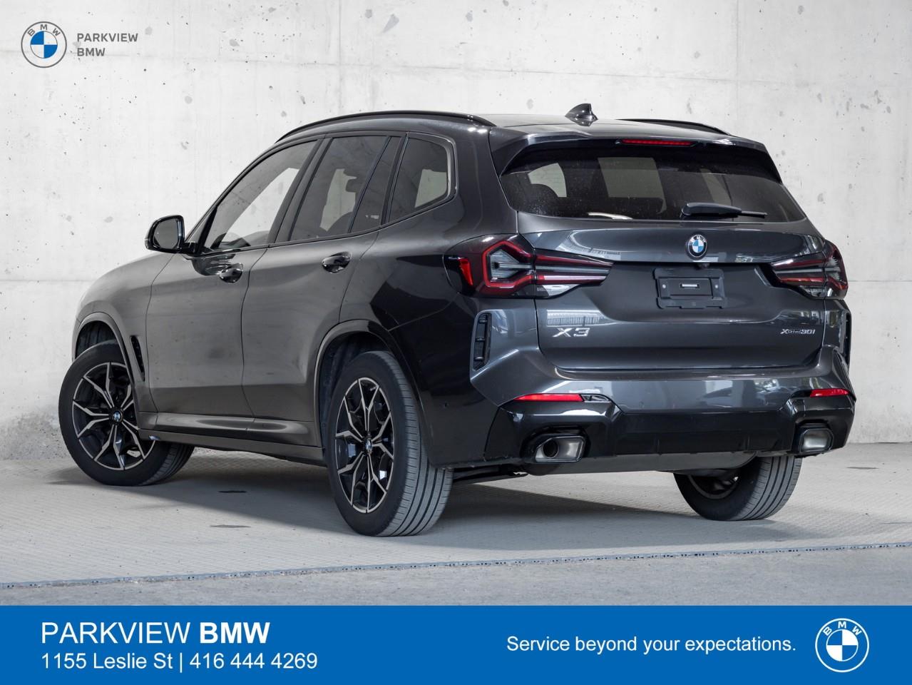 used 2023 BMW X3 car, priced at $44,988