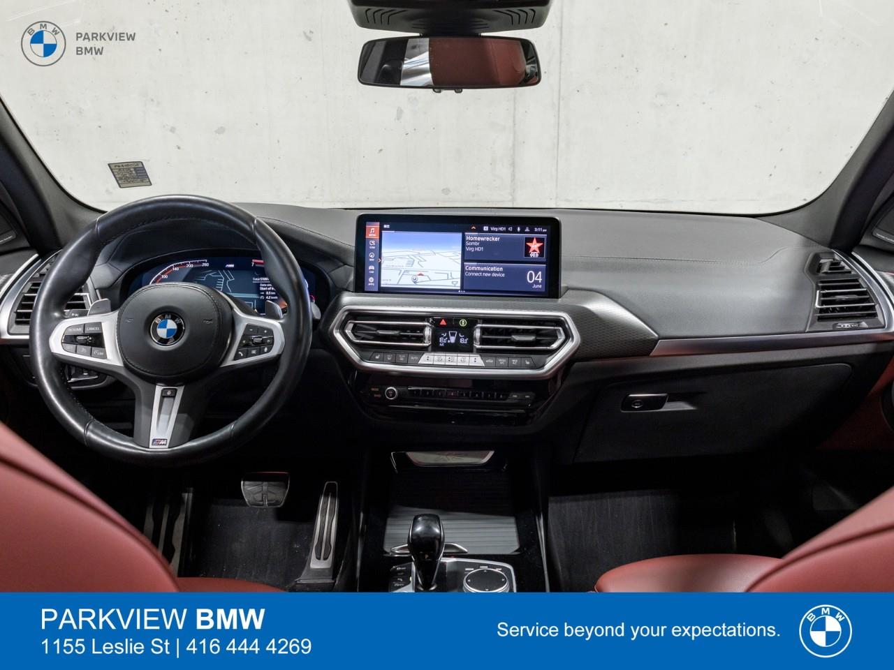 used 2023 BMW X3 car, priced at $44,988