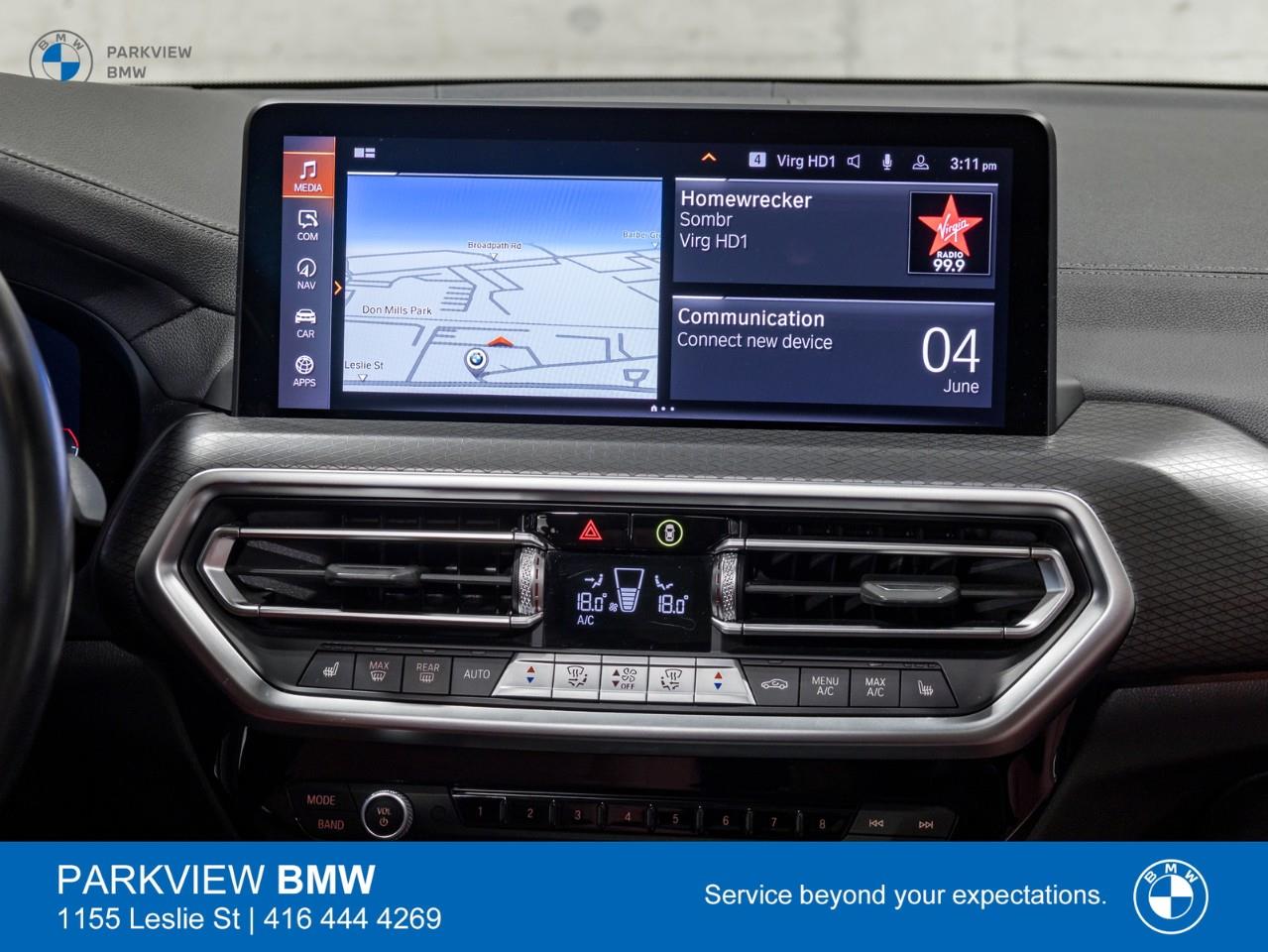 used 2023 BMW X3 car, priced at $44,988