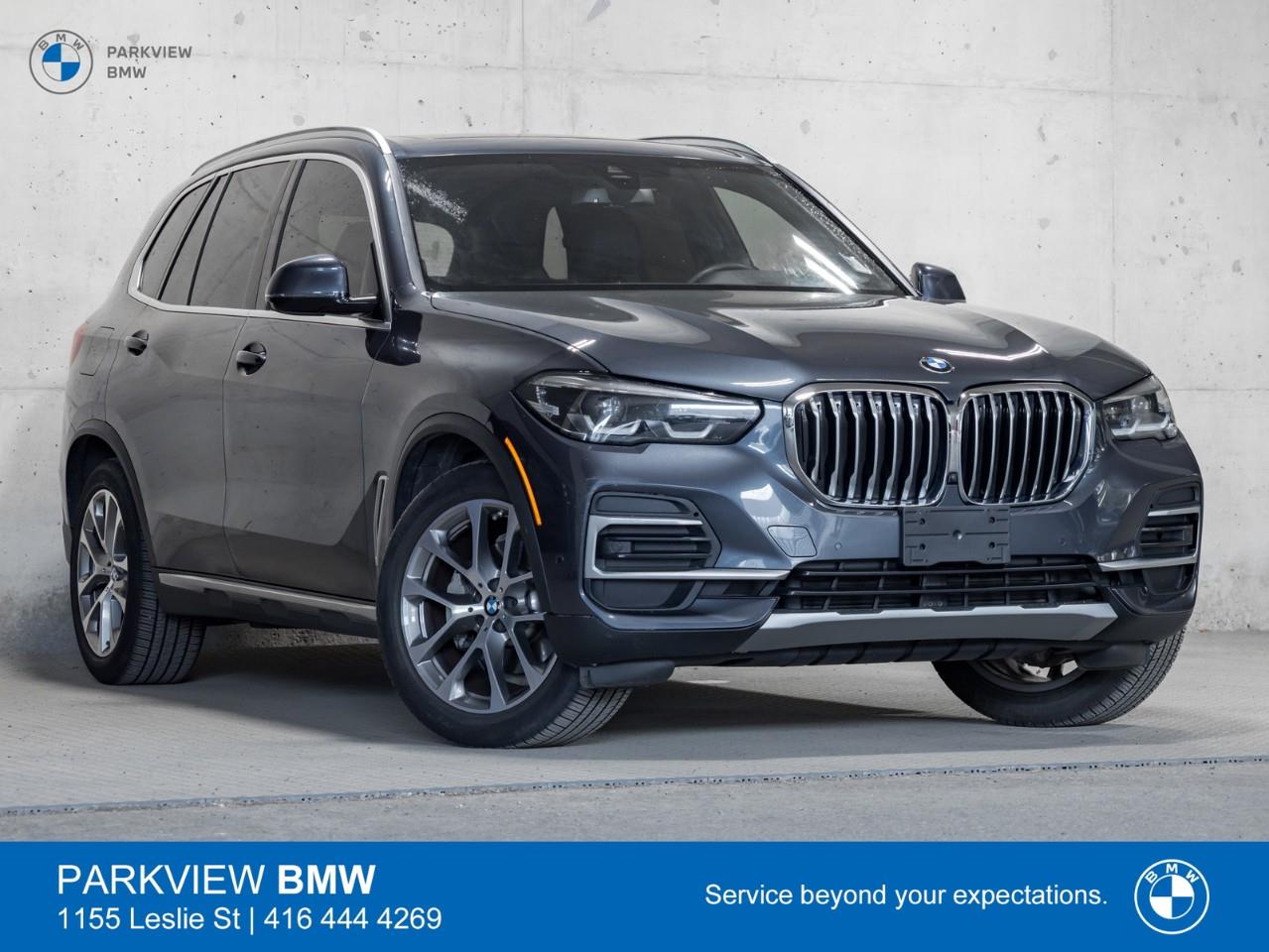 Gray 2022 BMW X5 xDrive40i AWD SUV / Crossover All-Wheel Drive 8-Speed Automatic
