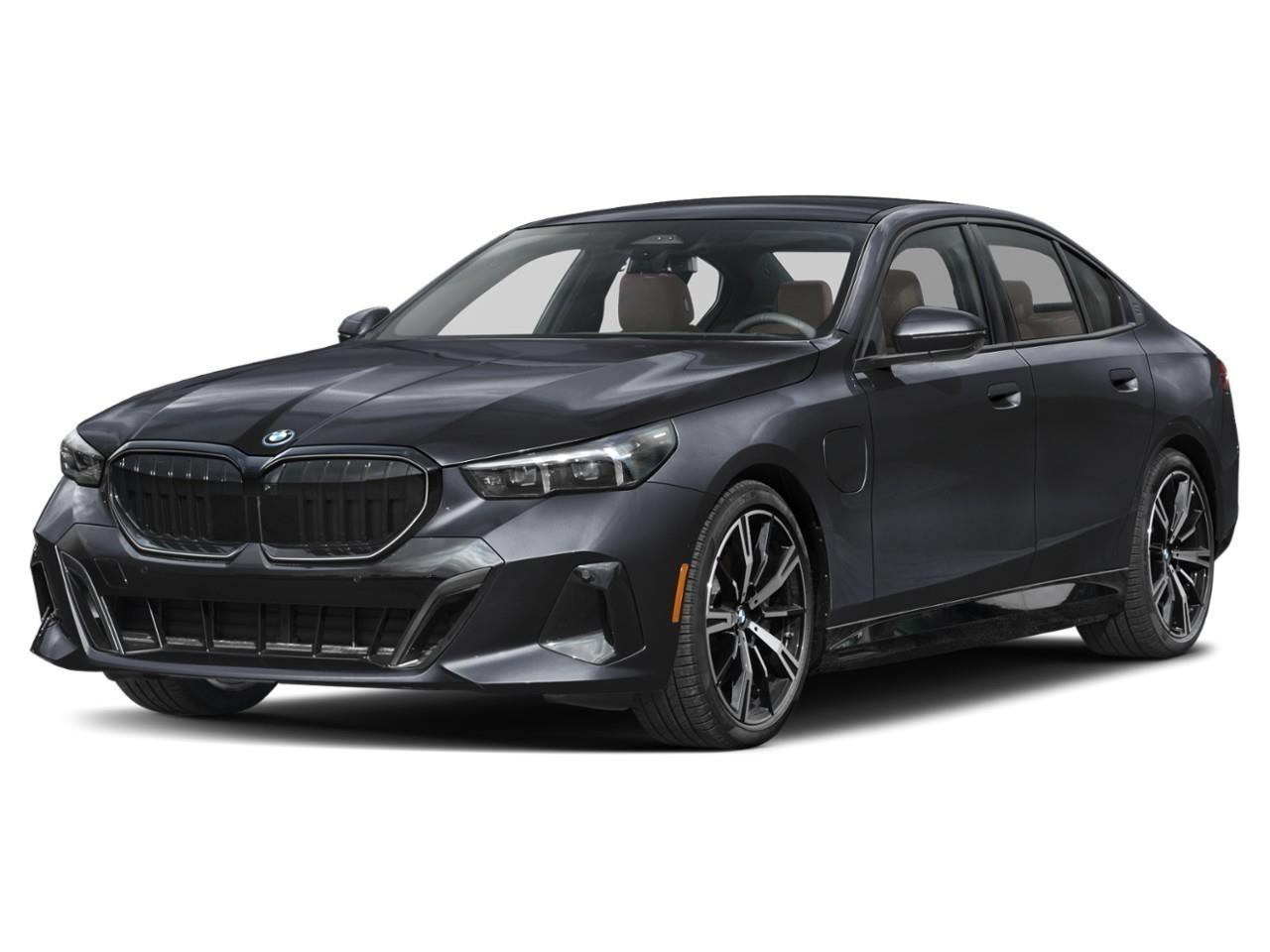 Black 2026 BMW 5 Series 550e xDrive Sedan All-Wheel Drive 8-Speed Automatic