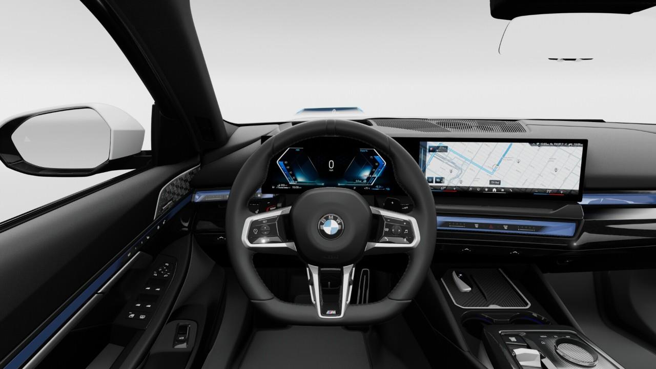 new 2027 BMW 550e car, priced at $104,838