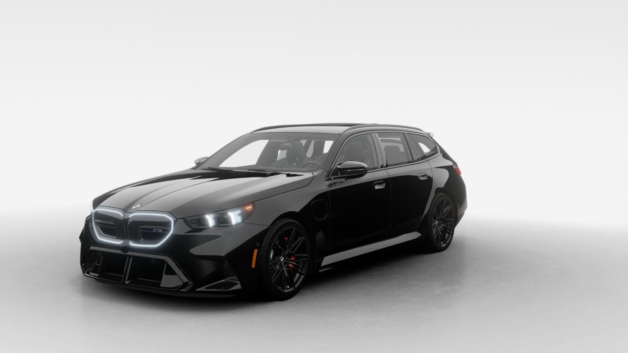 Black 2027 BMW M5 Touring AWD Wagon All-Wheel Drive 8-Speed Automatic