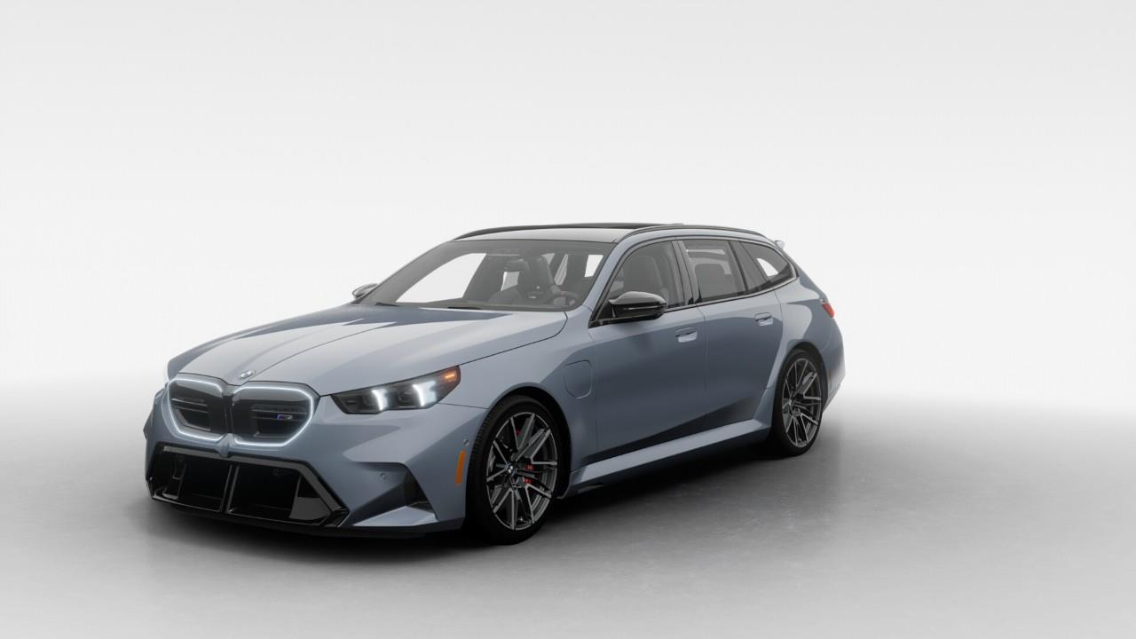 Gray 2027 BMW M5 Touring AWD Wagon All-Wheel Drive 8-Speed Automatic