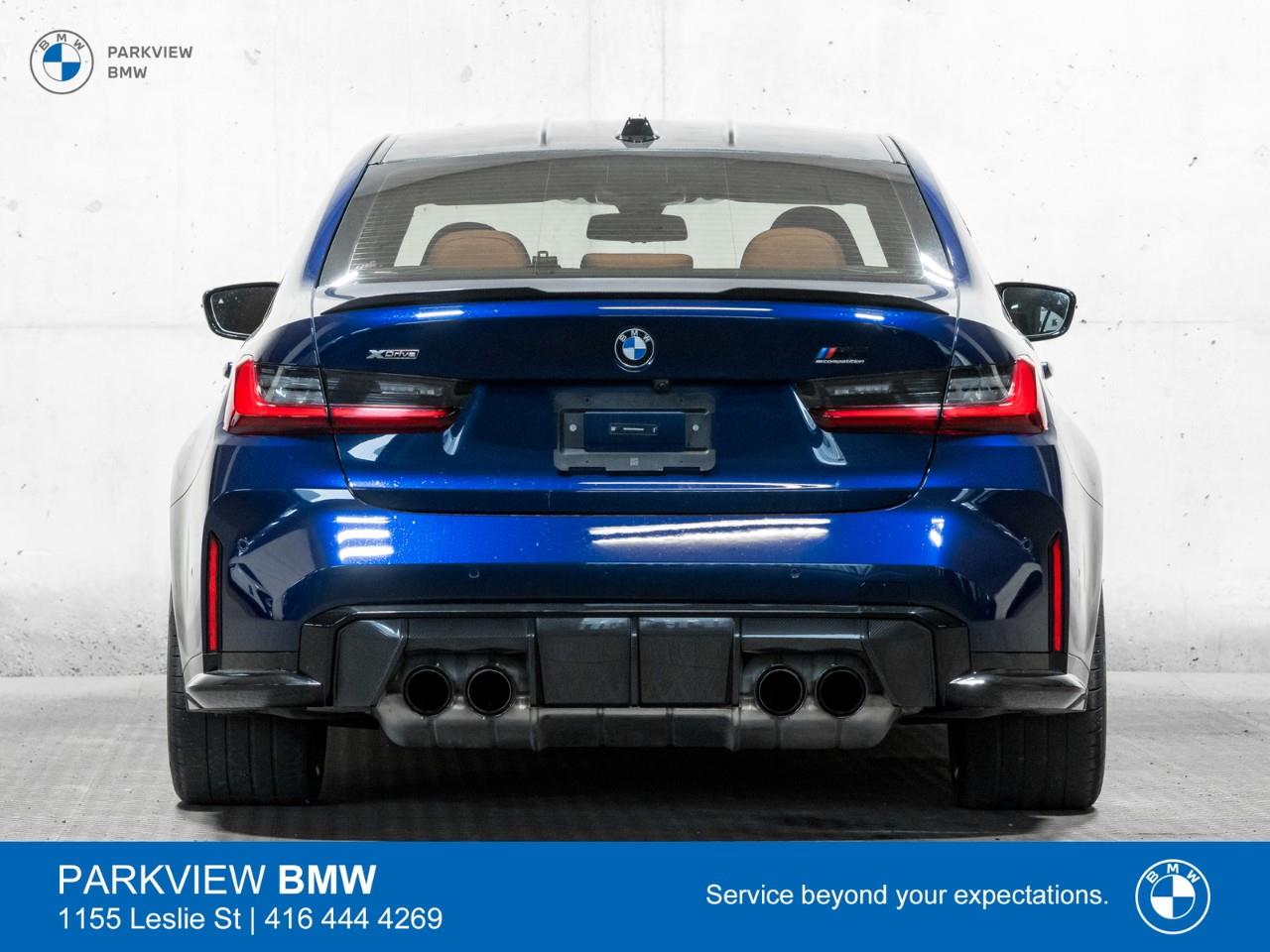 used 2024 BMW M3 car, priced at $112,977