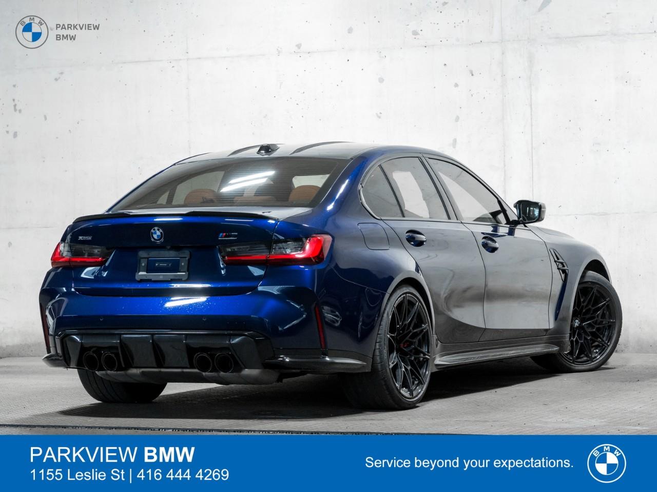used 2024 BMW M3 car, priced at $112,977