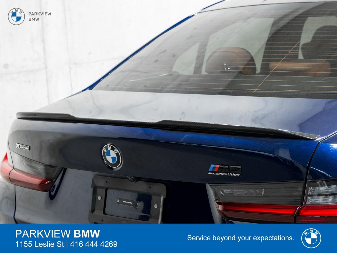 used 2024 BMW M3 car, priced at $112,977
