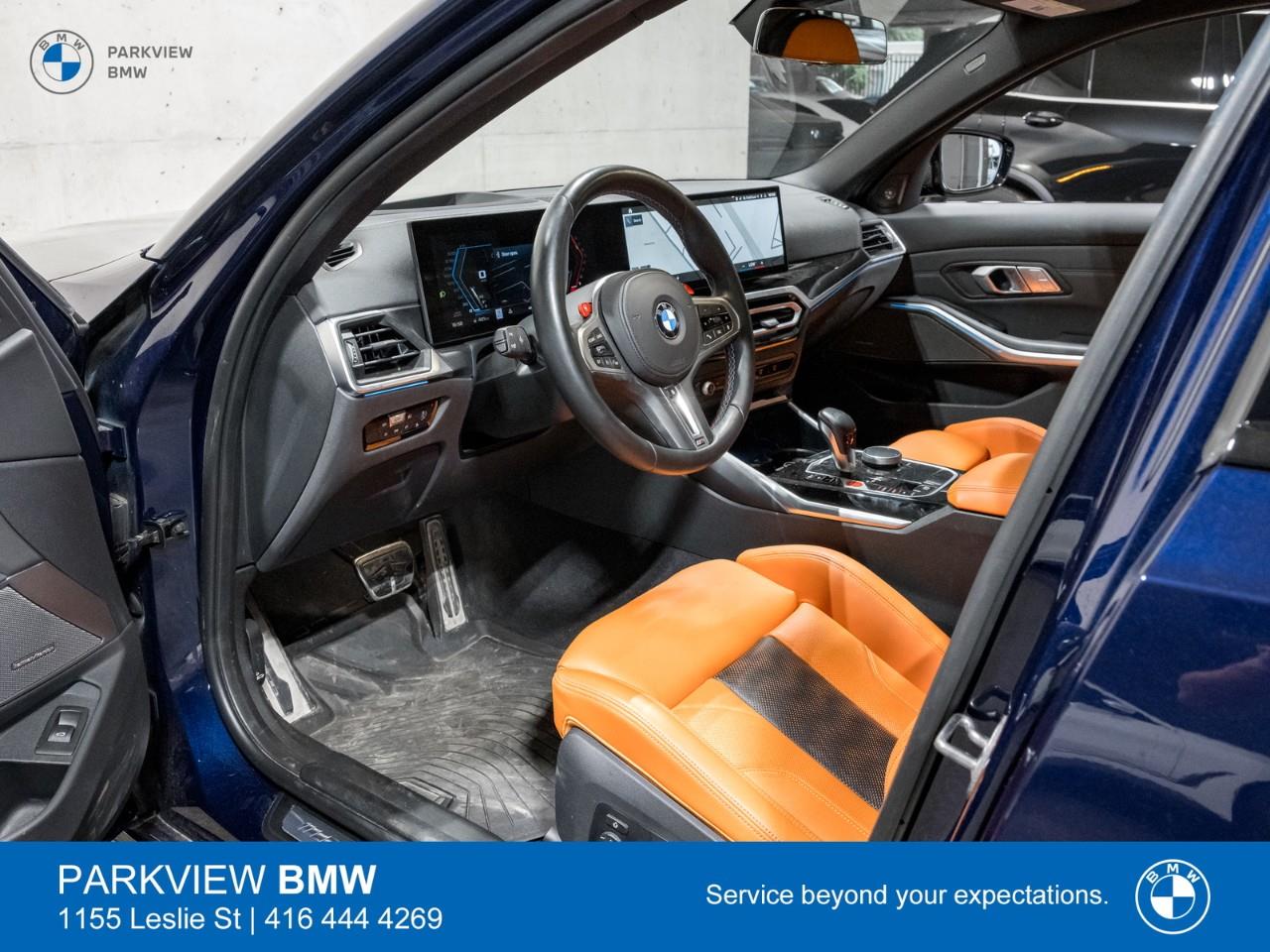 used 2024 BMW M3 car, priced at $112,977