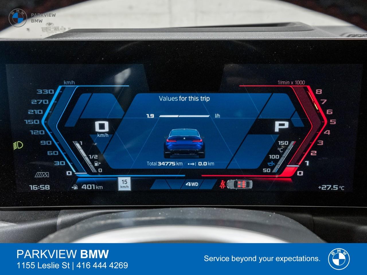 used 2024 BMW M3 car, priced at $112,977