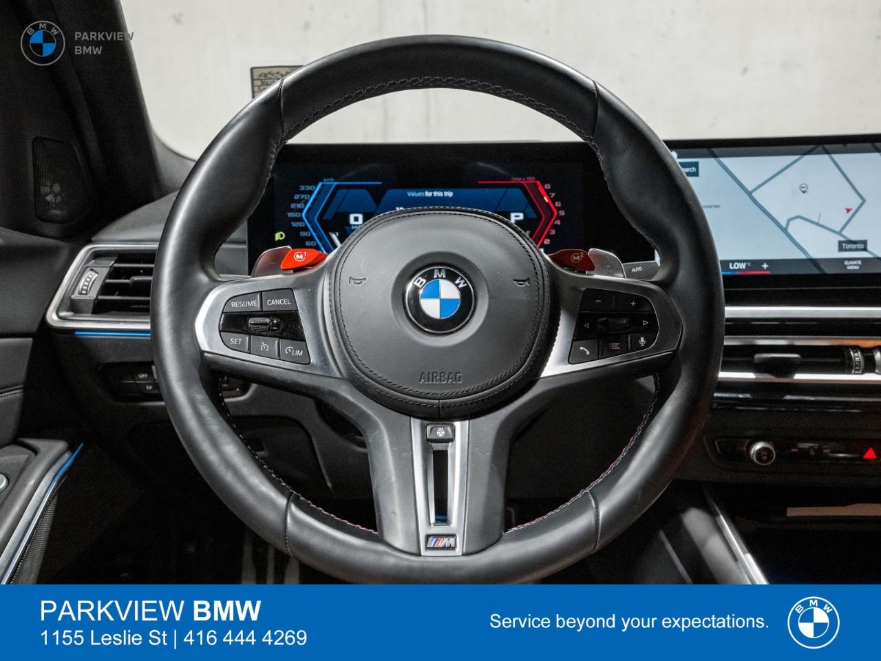used 2024 BMW M3 car, priced at $112,977