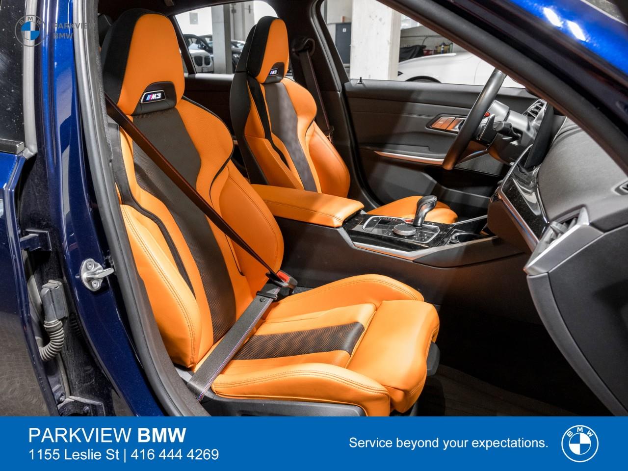 used 2024 BMW M3 car, priced at $112,977