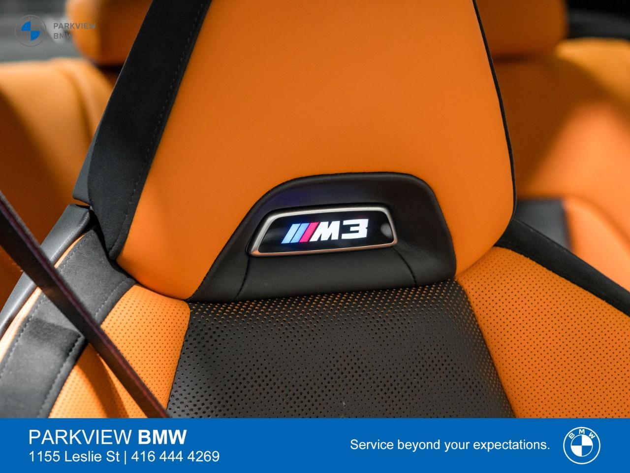 used 2024 BMW M3 car, priced at $112,977