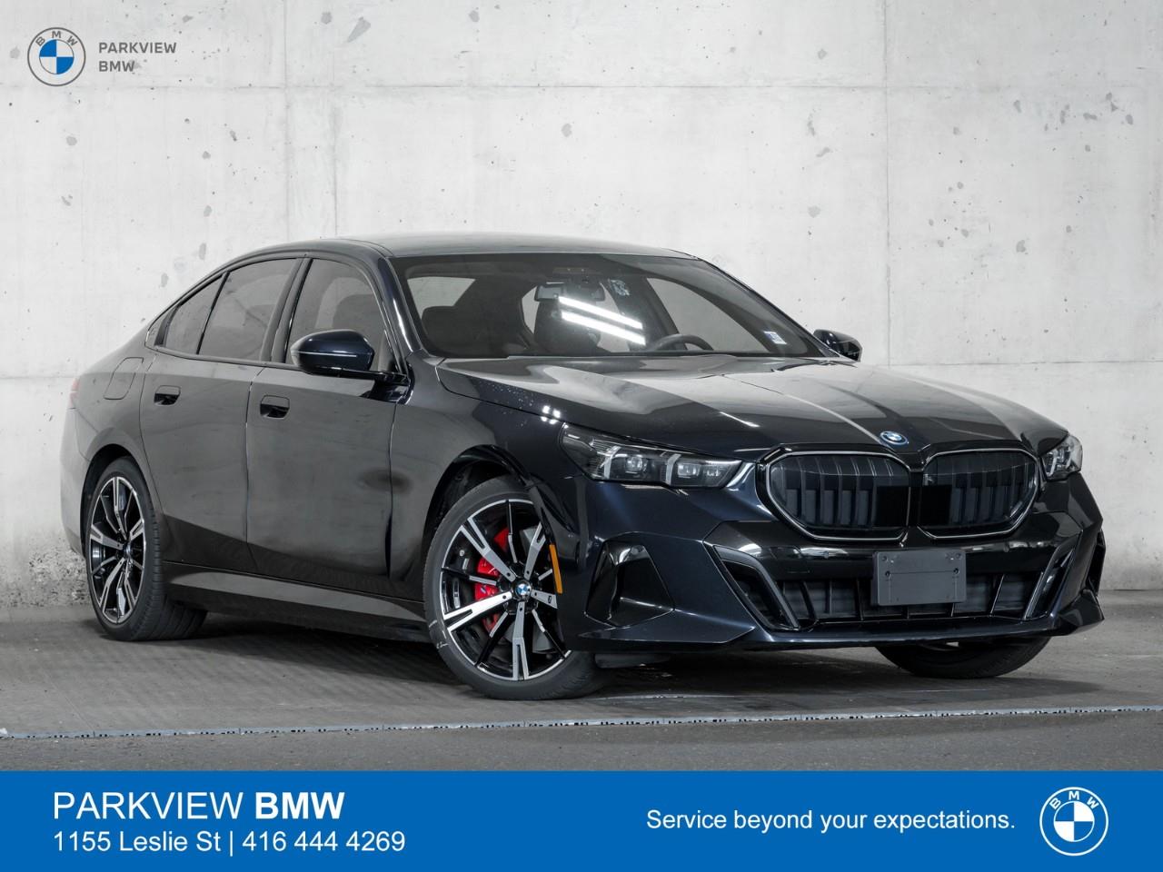 Black 2026 BMW 5 Series 550e xDrive Sedan All-Wheel Drive 8-Speed Automatic