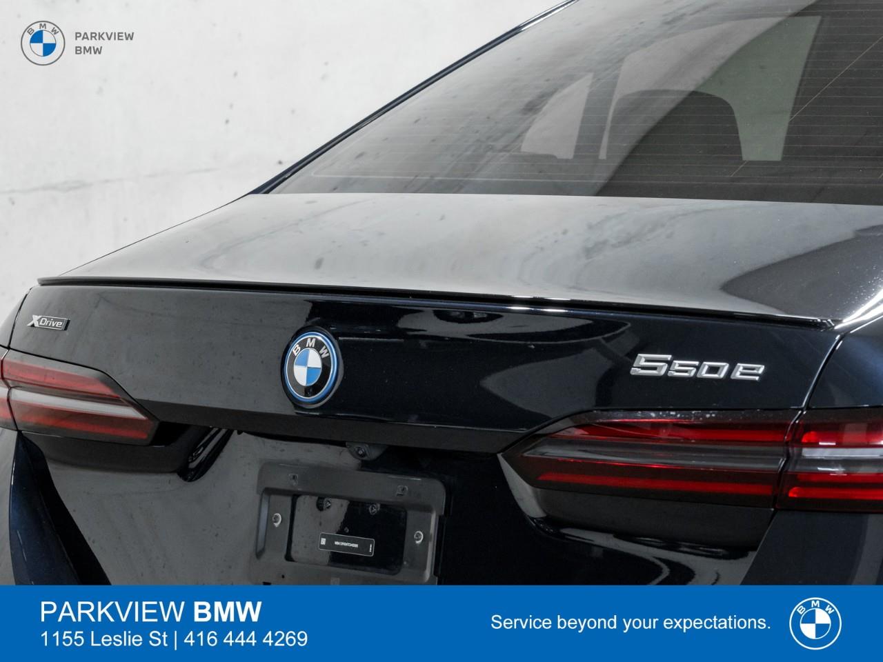 used 2026 BMW 550e car, priced at $91,772
