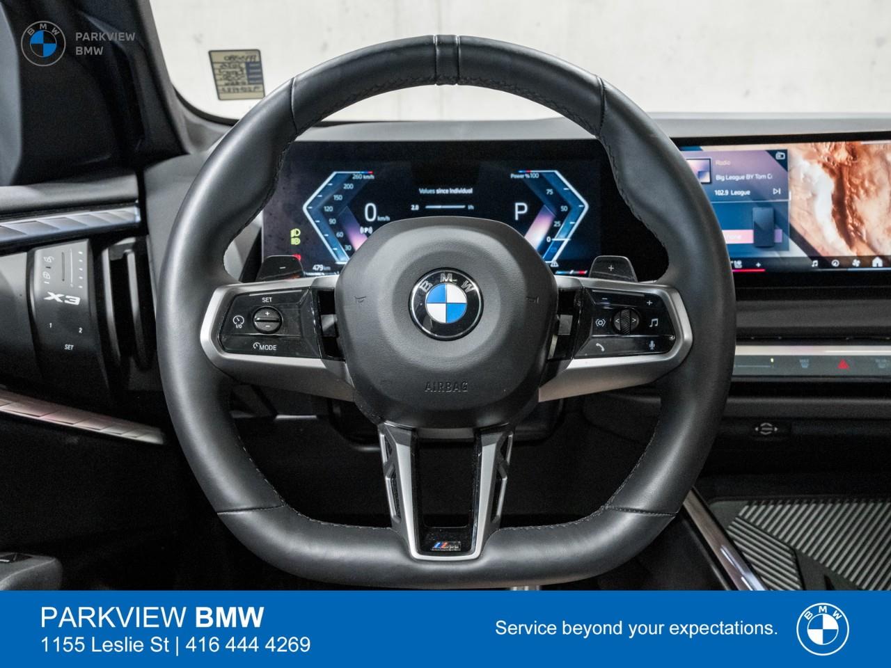 used 2025 BMW X3 car, priced at $59,432