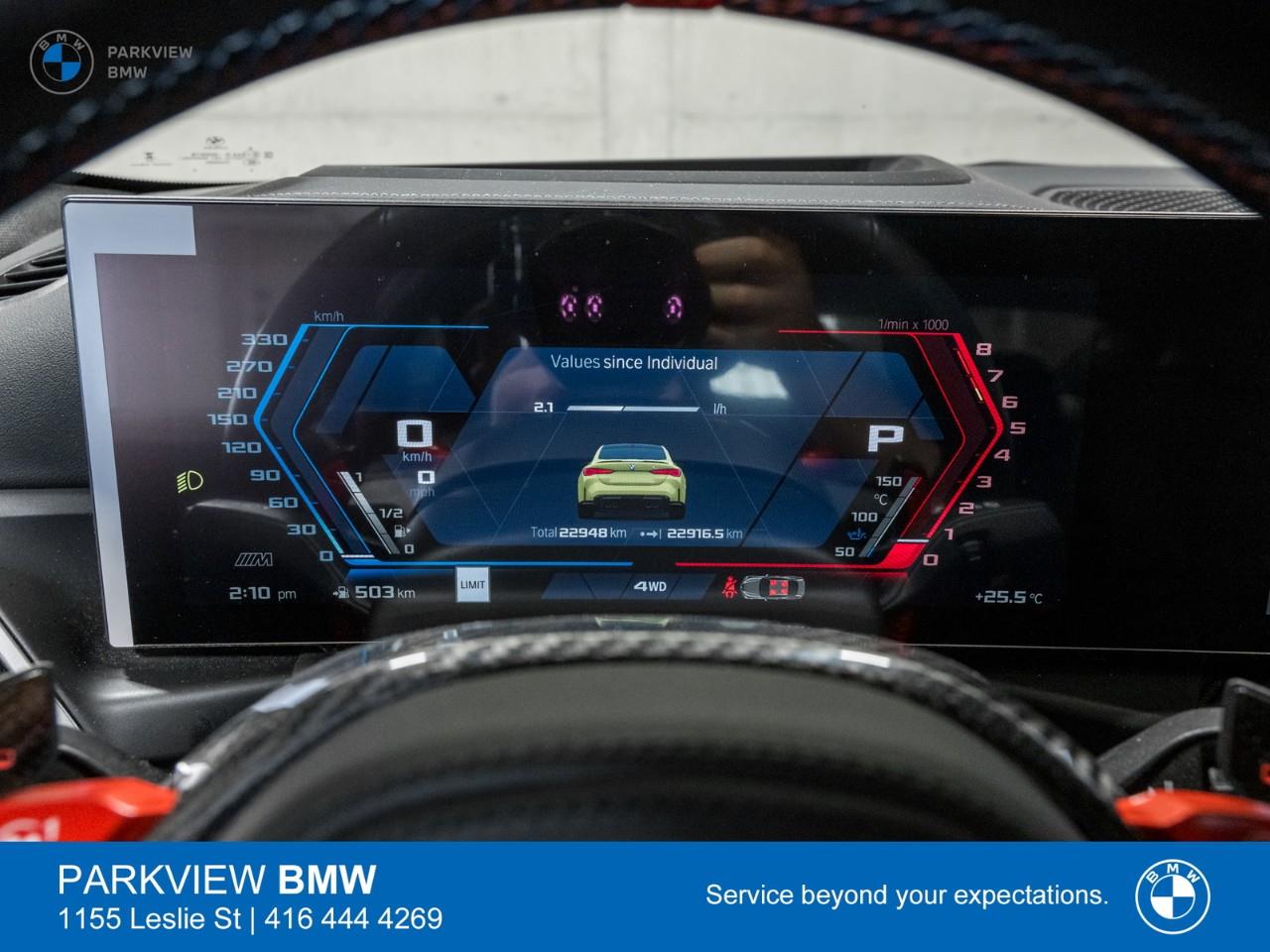 used 2025 BMW M4 car, priced at $114,988