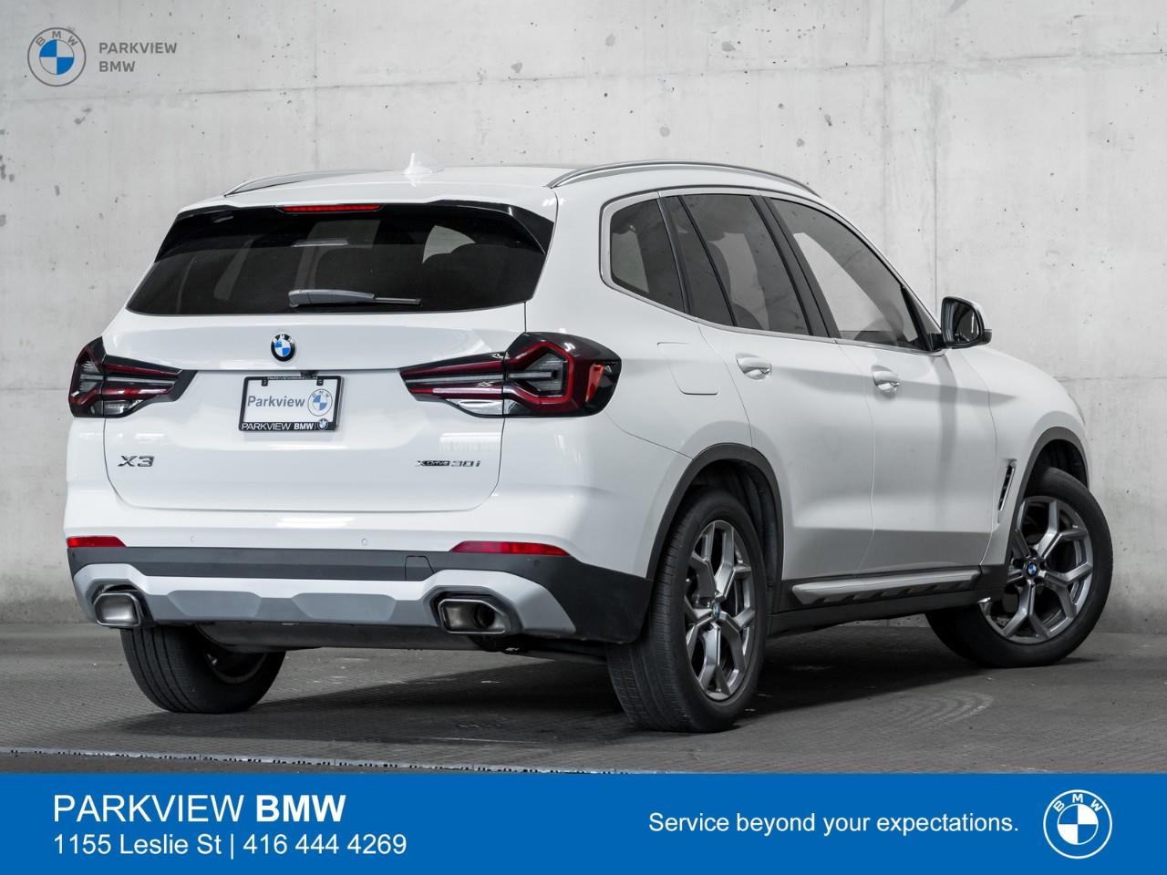 used 2024 BMW X3 car, priced at $49,988