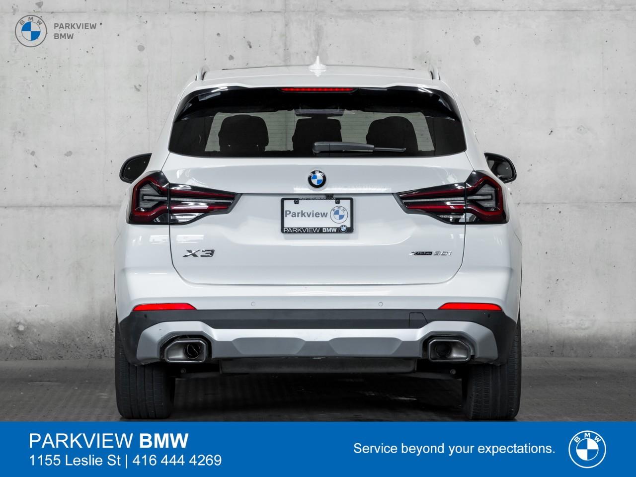 used 2024 BMW X3 car, priced at $49,988