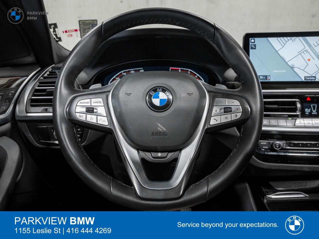 used 2024 BMW X3 car, priced at $49,988