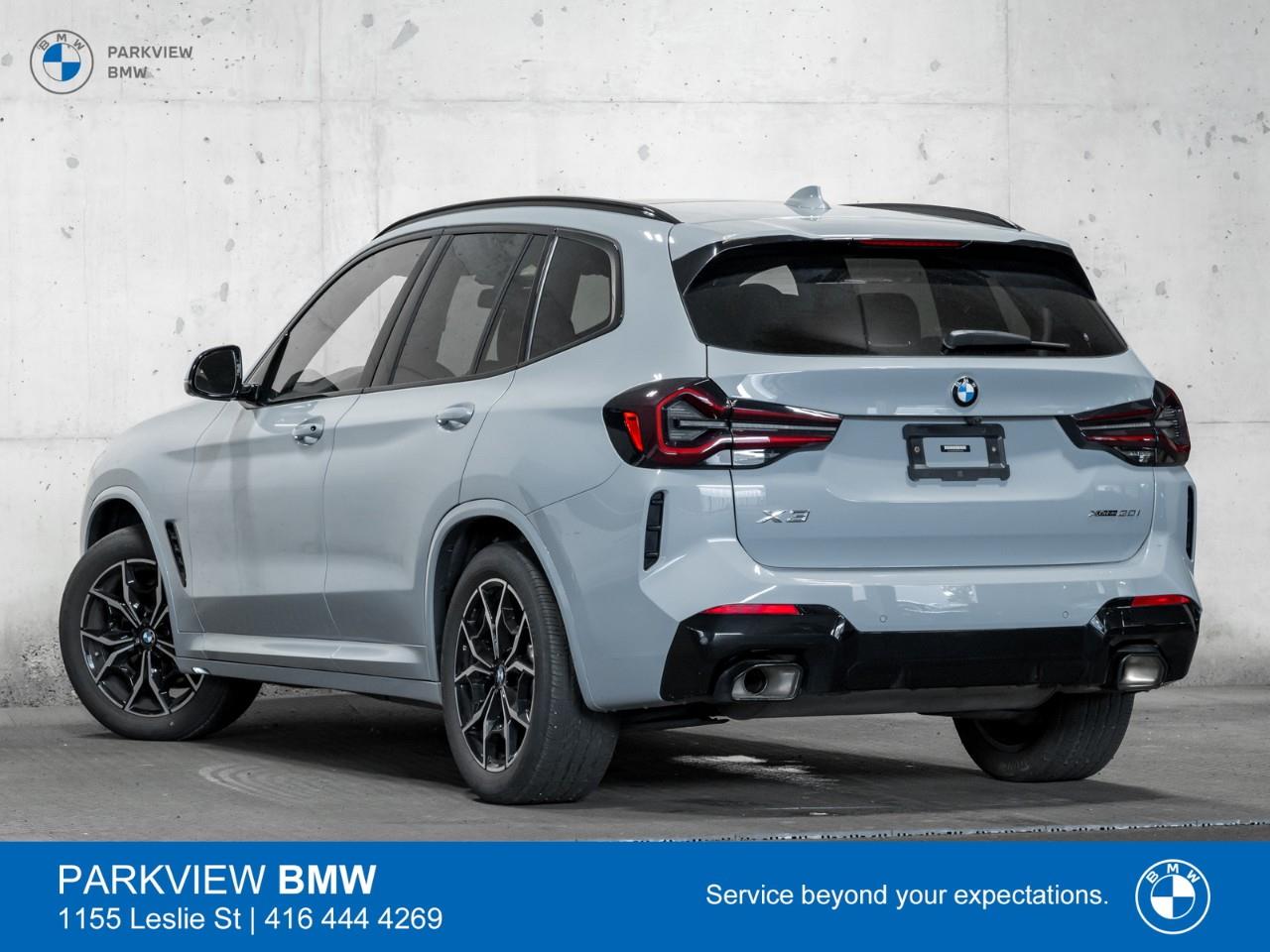 used 2023 BMW X3 car, priced at $46,988