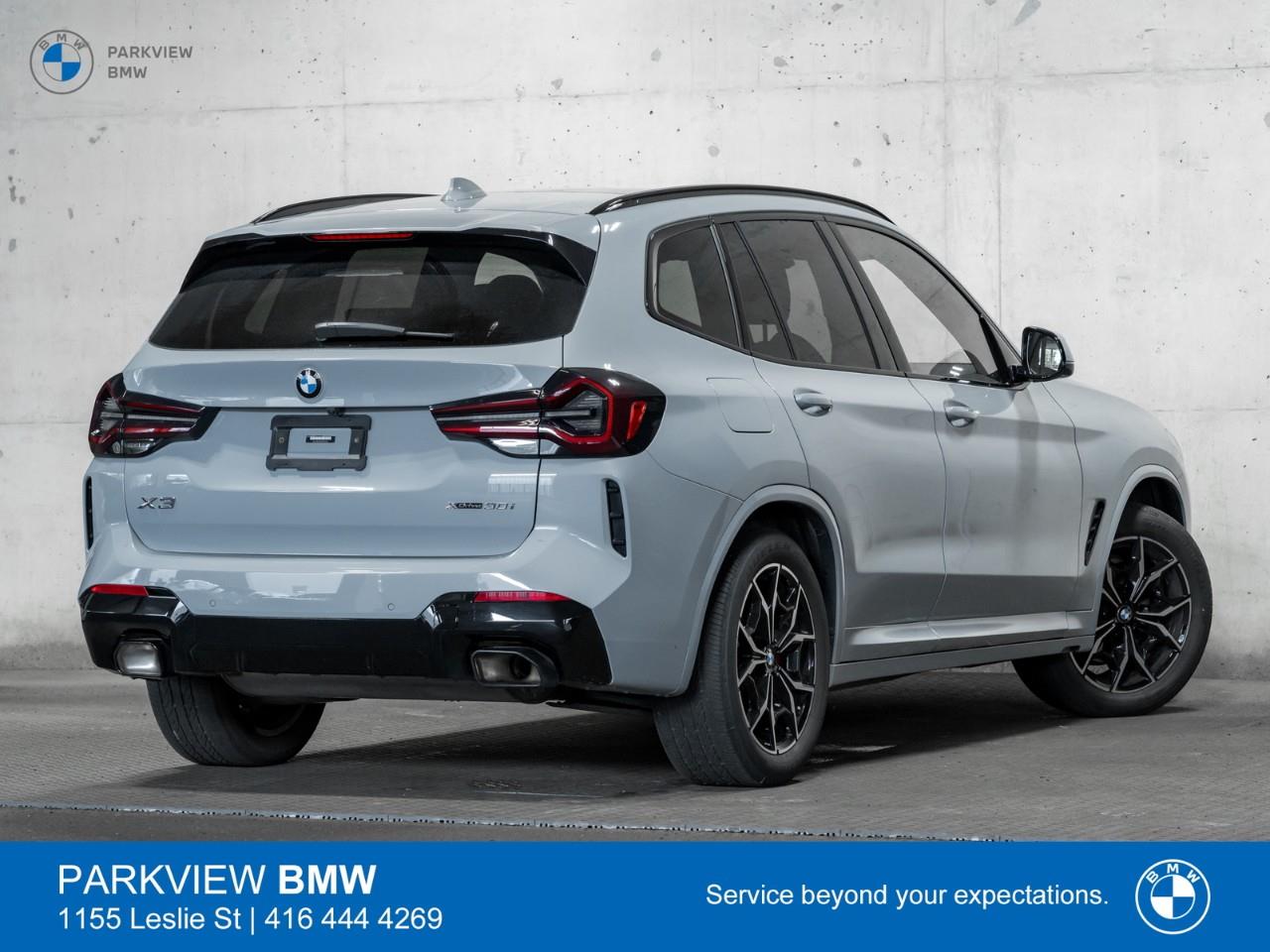 used 2023 BMW X3 car, priced at $46,988