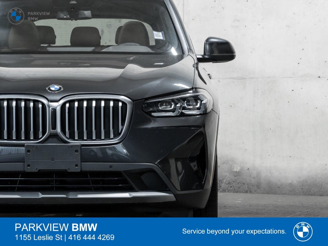 used 2022 BMW X3 car, priced at $39,988