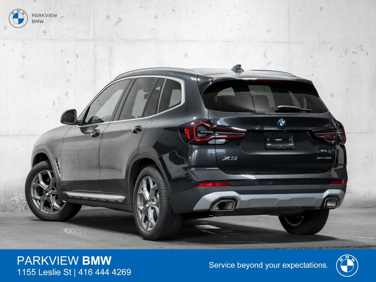 used 2022 BMW X3 car, priced at $39,988