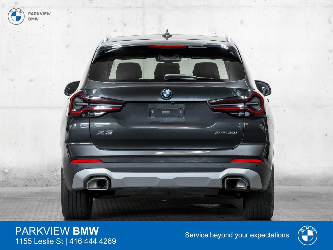 used 2022 BMW X3 car, priced at $39,988