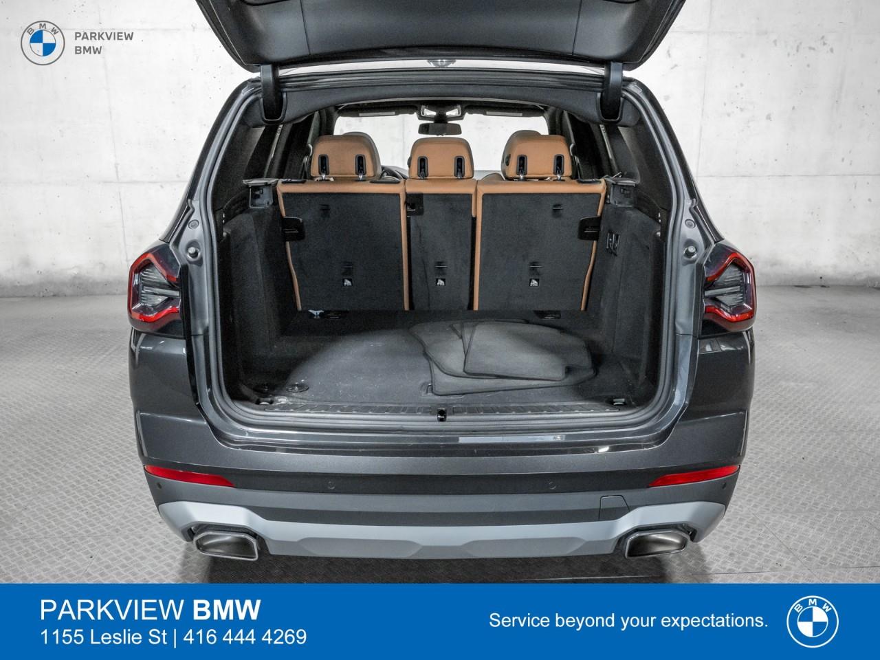 used 2022 BMW X3 car, priced at $39,988