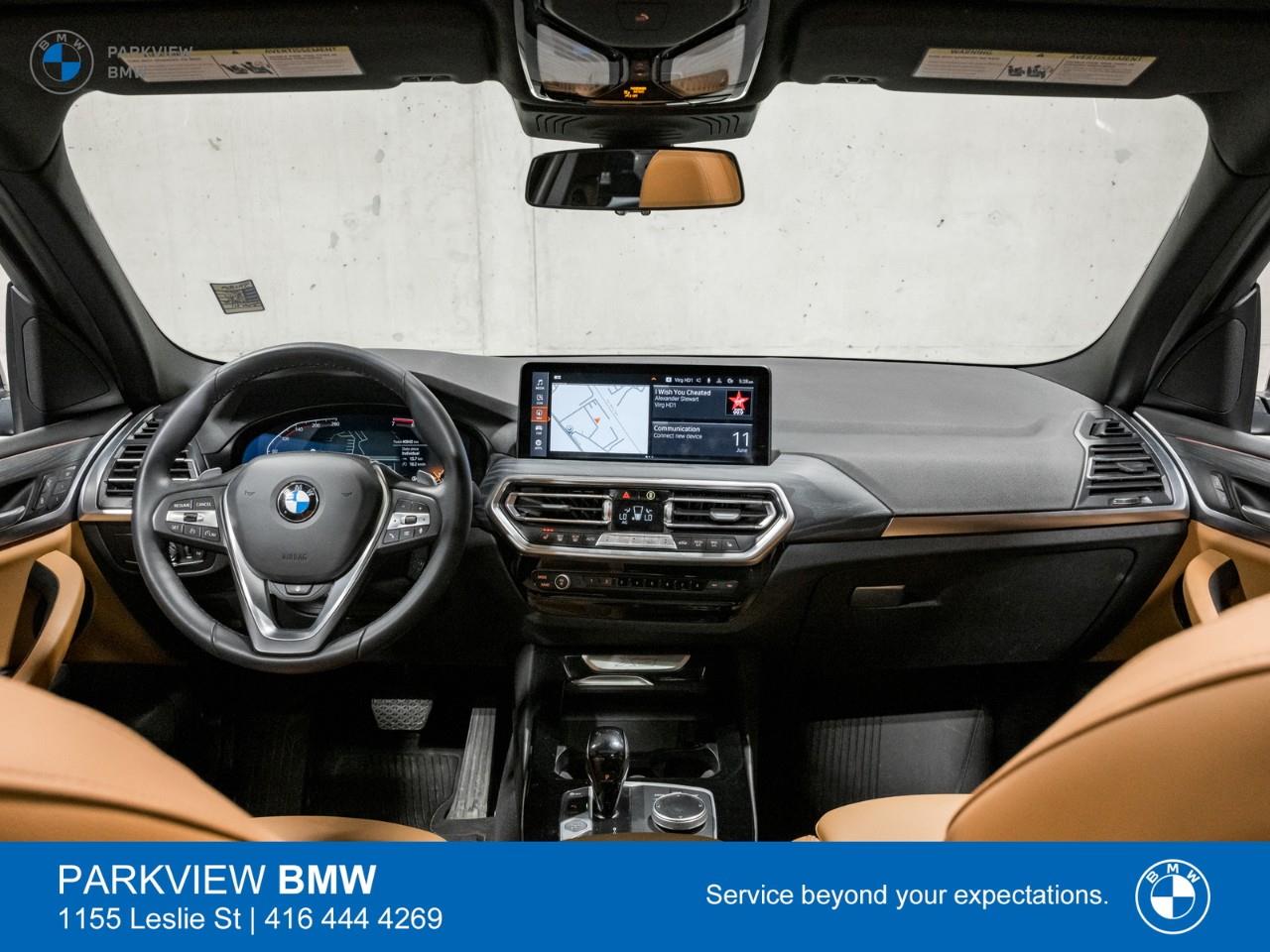 used 2022 BMW X3 car, priced at $39,988