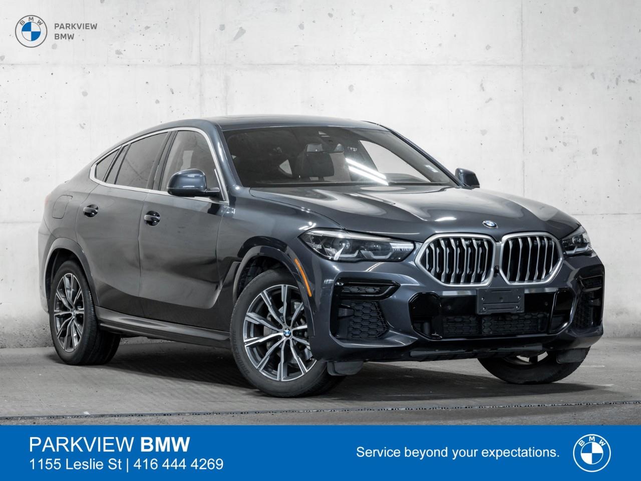 used 2022 BMW X6 car, priced at $59,988